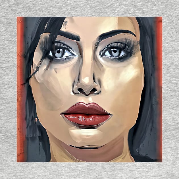 digital graphics of Kim by bogfl